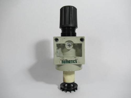 Numatics P32B-04G Particulate Filter/Regulator 1/2" NPTF MISSING PARTS ! AS IS !