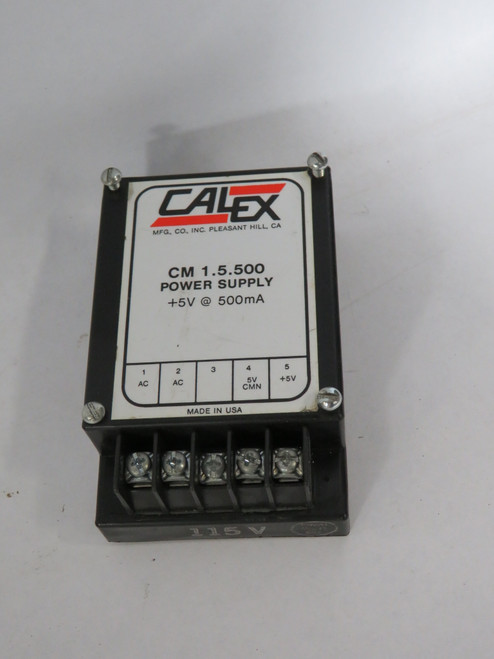Calex CM1.5.500 Power Supply 5V@500mA USED