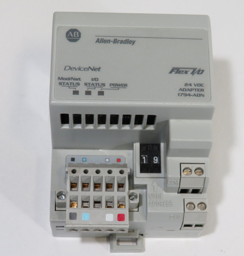 Allen-Bradley 1794-ADN Ser B Flex I/O 24VDC Adapter 96494871 USED