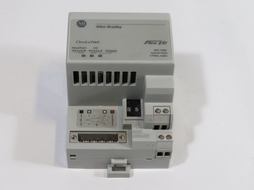 Allen-Bradley 1794-ADN Ser B Flex I/O 24VDC Adapter 96265076  Rev A01 USED