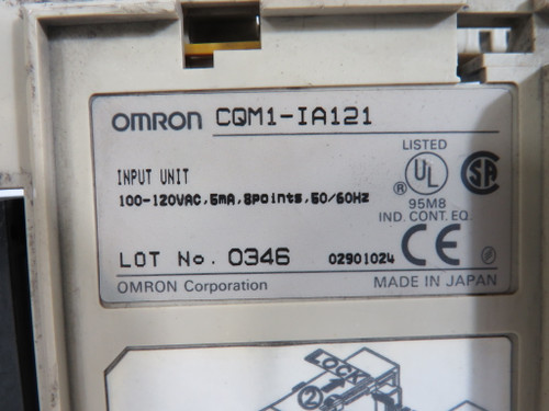 Omron CQM1-IA121 Sysmac Input Module USED