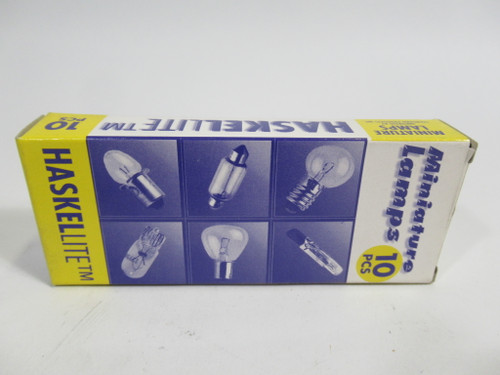 HaskelLite 6PSB Miniature Bulb New Style 8-Pack ! NEW !