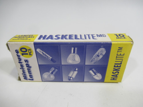HaskelLite 657 Miniature Bulb 3-Pack Shelfwear ! NEW !