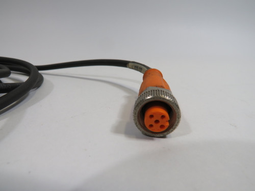 IFM Electronic EVC258 Connection Cable 2m M8 Plug M12 Socket 50VAC USED