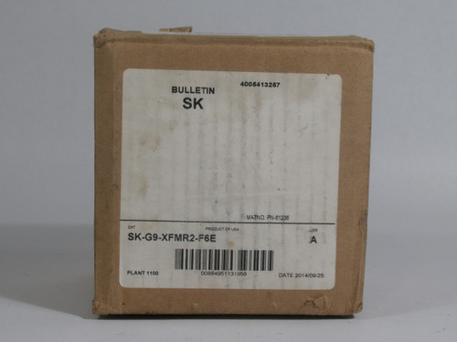 Allen-Bradley SK-G9-XFMR2-F6E Fan Transformer Kit ! NEW !