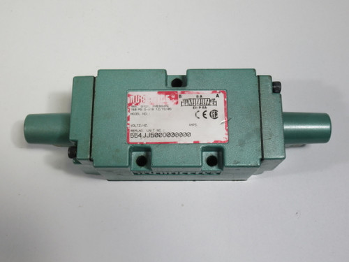 Numatics 554JJ500O000000 Double Air Pilot Valve 1/2" NPTF Port 150psig USED