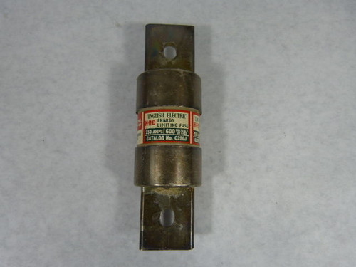 English Electric C250-J Energy Limiting Fuse 250A 600V USED