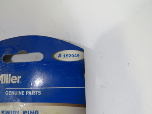 Miller 192049 Swirl Ring Spectrum 625, 2050 ! NEW !