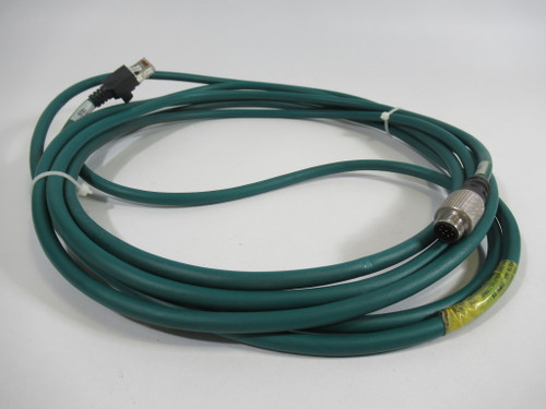 Leoni 849011003 Ethernet Camera Connection Cable 30V 2A 16' USED