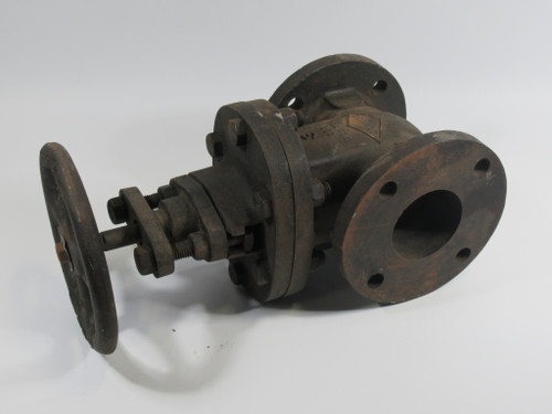 Jenkins 452326C 3" Gate Valve 4 Bolt Pattern 125S 200 WOG USED