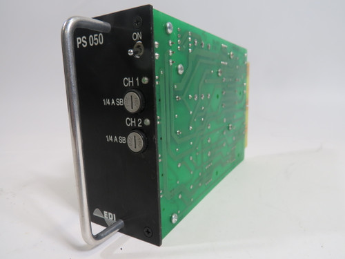 EDI PS050 Power Supply W/ Littelfuse Fuse Holders *Split Connector* USED