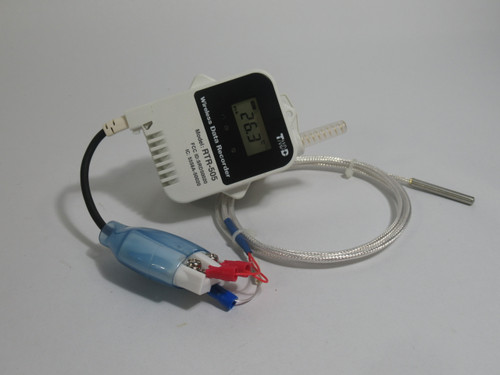 T&D RTR-505 Wireless Data Recorder w/ PTM-3010 Input Module SHELF WEAR NOP