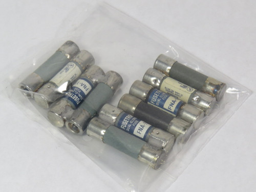 Fusetron FNA-15 Dual Element Fuse 15A 125V Lot of 5 USED