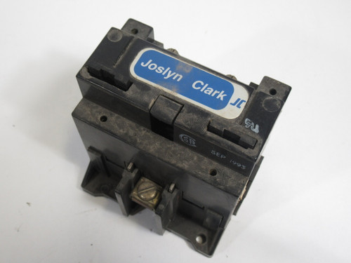Joslyn Clark 7001-5150-11 Drive Contactor 40A 1NC 120V 60Hz USED
