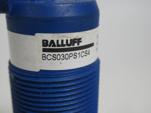Balluff BCS030PS1CS4 Capacitive Proximity Sensor *Missing Hardware* USED