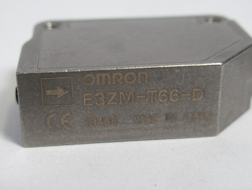 Omron E3ZM-T66-D Photoelectric Sensor Receiver 10-30VDC 20mA 15m USED