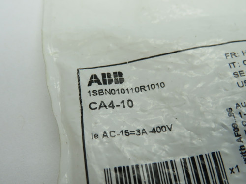ABB CA4-10 Auxiliary Contact Block 1NO 690V ! NWB !