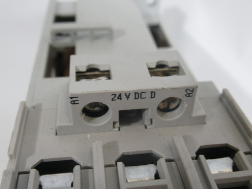 Allen-Bradley 100S-C43DJ04C Ser. A Safety Contactor 600V 43A 24VDC Coil USED