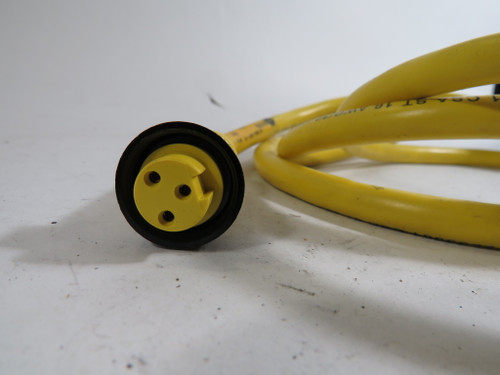 Allen-Bradley 889N-F3AFC-6F 3Pin Straight Cordset Ser.A 600V 13A 6ft NOP