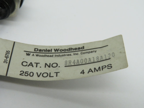 Daniel Woodhead 8R4A00A18A120 Micro Cordset 0.3m USED