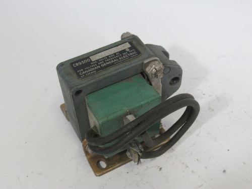 General Electric CR9500A101B33A Solenoid Coil 1"Stroke 16V@60Hz USED