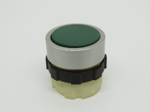 IMO B3DGREEN 22mm Momentary Push Button Aluminum Bezel Green Cap USED