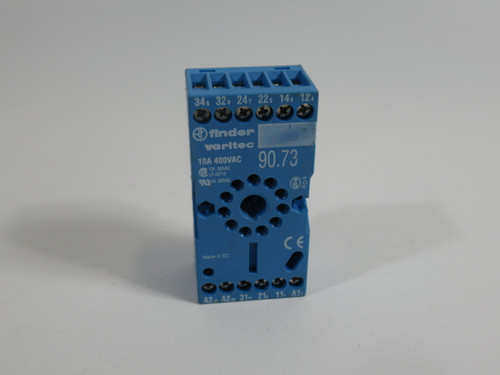 Finder 90.73 Relay Socket 400VAC 10A 11-Pin USED