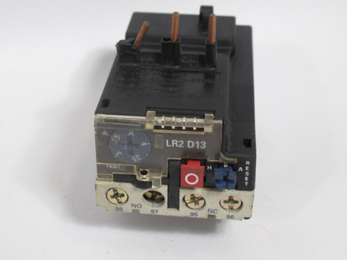 Telemecanique LR2-D1308 Overload Relay 2.5-4A *Cosmetic Damage* USED