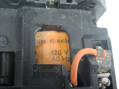 Klockner-Moeller DIL00L-22-NA Contactor 120V 60Hz 20A USED