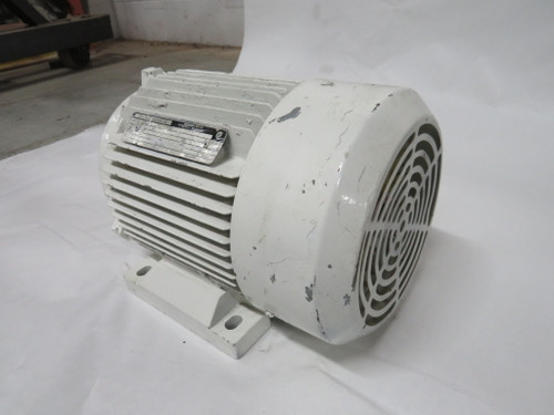 G.E.C. Induction Motor 5HP 1720RPM 575V D184T TEFV 3PH 5.5A 60Hz USED