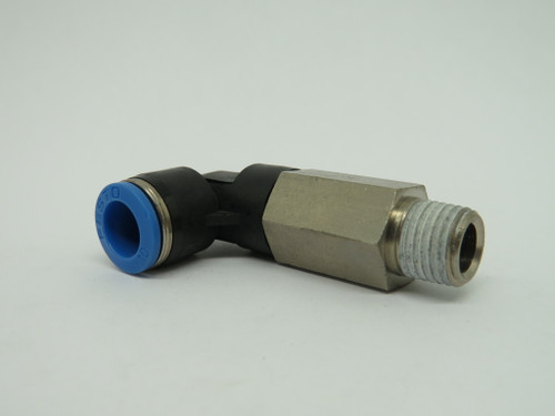 Festo 153082 QSLL-1/4-10 Push-In Long L-Fitting R1/4 Thread 10mm Tube OD ! NOP !