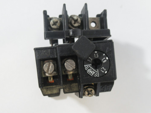 Klockner-Moeller Z04-2.1 Overload Relay 1.2-2.1A 380V USED