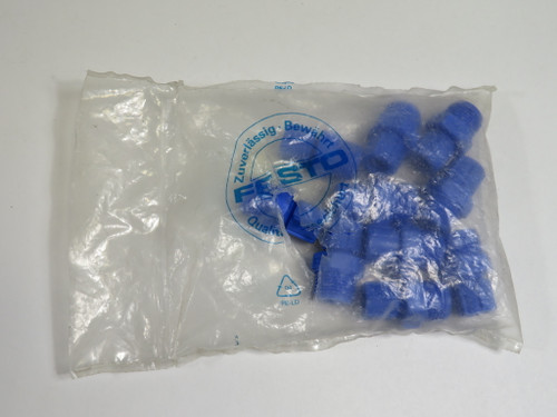 Festo 6460 CK-3/8-PK-6-KU Quick Connector G3/8" Thread 8mm Tube OD 10-Pk  NWB