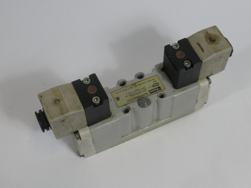 Parker H15VXBG023C 4/3 Solenoid Valve 145 psig *Cosmetic Damage* USED