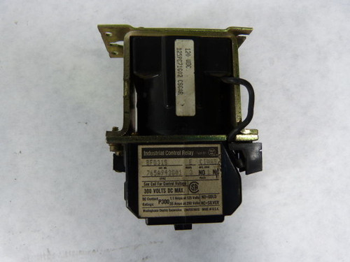 Westinghouse 765A943G01 Control Relay 120VDC 3NO 1NC USED