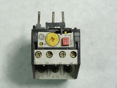 General Electric CR7G1WP Overload Relay 12-15A 600VAC USED