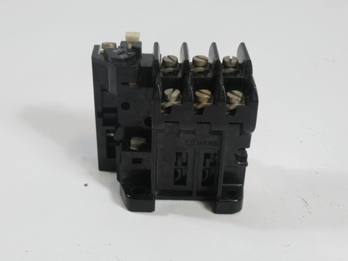 Siemens 3UA4801-0L Overload Relay 2.5-3.5A 550V USED