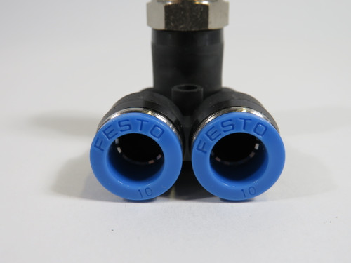 Festo 153179 QSYL-3/8-10 Push-In Y-Fitting R3/8" Thread 10mm Tube OD ! NOP !