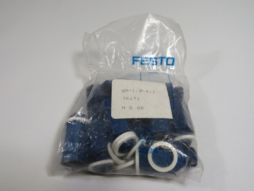 Festo 36171 QM-1/4-A/I Sleeve G1/4" Thread 10-Pack ! NWB !