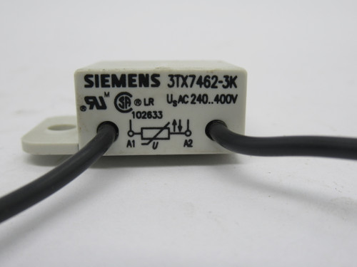 Siemens 3TX7462-3K Surge Suppressor 240-400VAC USED