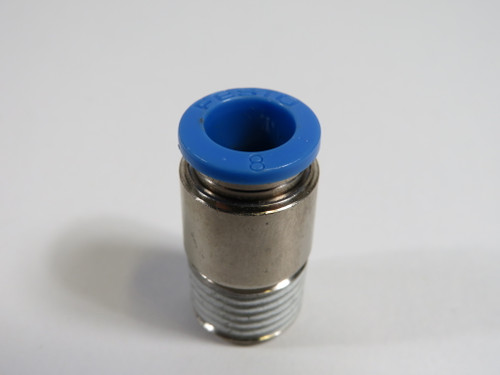Festo 153016 QS-1/4-8-I Push-In Fitting R1/4" Thread 8mm Tube OD 10-Pack ! NOP !