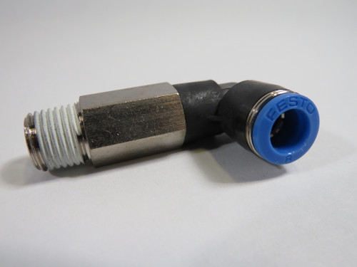 Festo 153080 QSLL-1/4-8 Push-In L-Fitting R1/4" x 8mm Tube OD Lot of 10 NOP