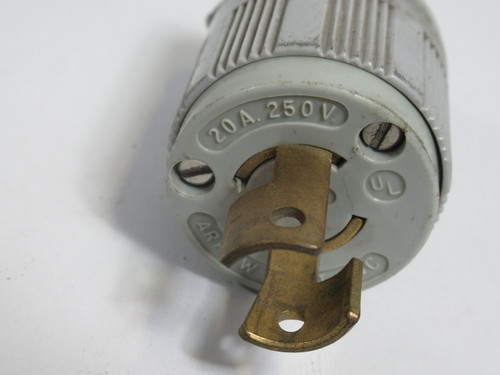 Arrow Hart CWL220P Non-Grounding Locking Plug 20A 250V 2P 2W USED