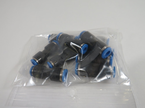 Festo 153037 QS-6-4 Push-In Connector 6mm/4mm Tube OD 10-Pack ! NOP !