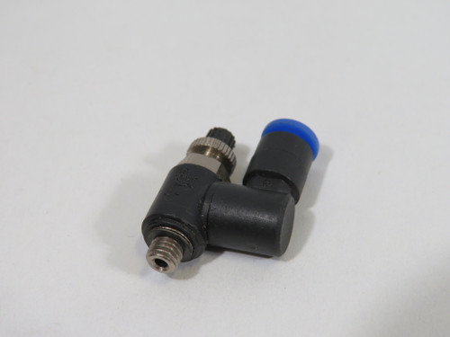 SMC AS1301F-M5-04 Speed Control Valve M5 Thread 4mm Tube OD ! NOP !