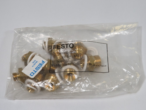 Festo 15622 E-1/8-1/4-MS Double Nipple G1/8" G1/4" Thread 10-Pack ! NWB !