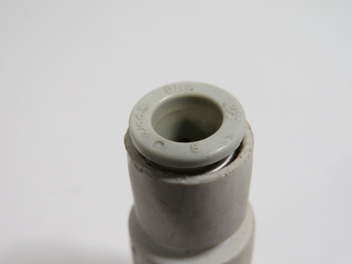 SMC KSH08-01S Push-In Rotary Fitting R1/8" Thread 8mm Tube OD USED