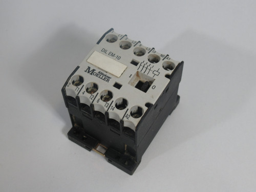 Klockner-Moeller DILEM-10-230V Mini Contactor 230V@50Hz 240V@60Hz 1 NO USED