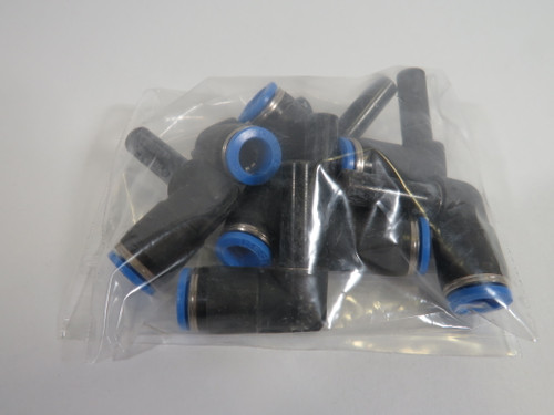 Festo 153058 QSL-8H Push-In L-Connector w/ Sleeve 8mm Tube OD 8-Pack ! NOP !