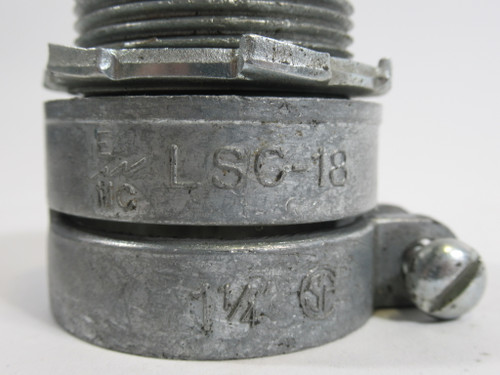 EMC LSC-18 Squeeze Coupling/Connector 1-1/4" USED